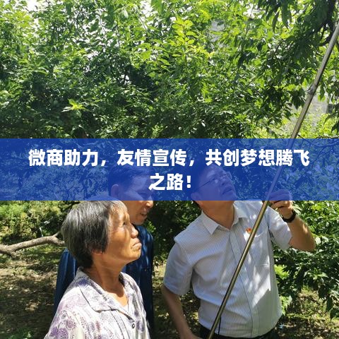 微商助力，友情宣传，共创梦想腾飞之路！