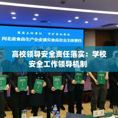 高校领导安全责任落实：学校安全工作领导机制 