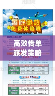 高效传单派发策略，提升宣传效果的秘诀揭秘