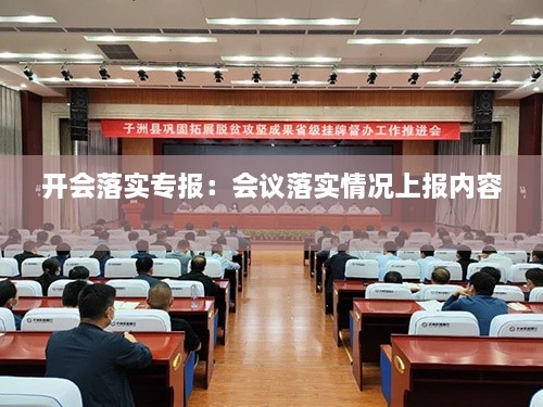 开会落实专报：会议落实情况上报内容 
