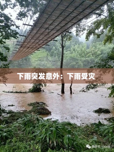 下雨突发意外：下雨受灾 