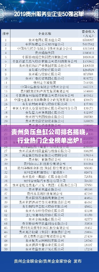 贵州负压鱼缸公司排名揭晓，行业热门企业榜单出炉！