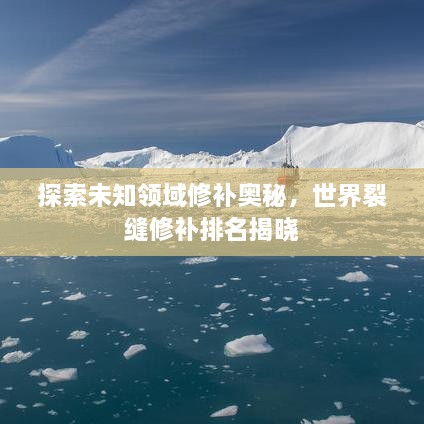 探索未知领域修补奥秘，世界裂缝修补排名揭晓