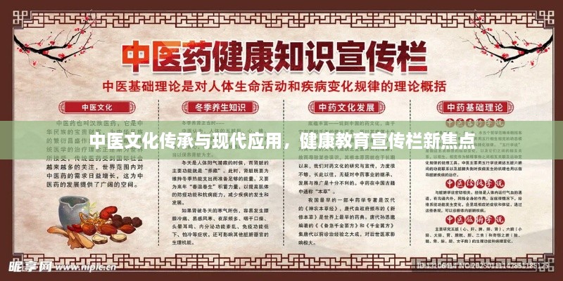 中医文化传承与现代应用，健康教育宣传栏新焦点