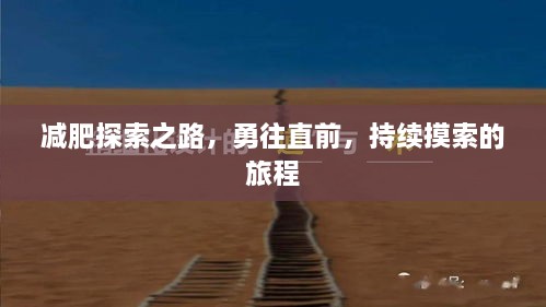 减肥探索之路，勇往直前，持续摸索的旅程
