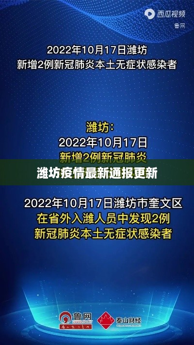 潍坊疫情最新通报更新
