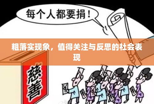粗落实现象，值得关注与反思的社会表现