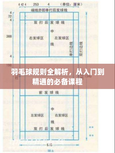 羽毛球规则全解析，从入门到精通的必备课程