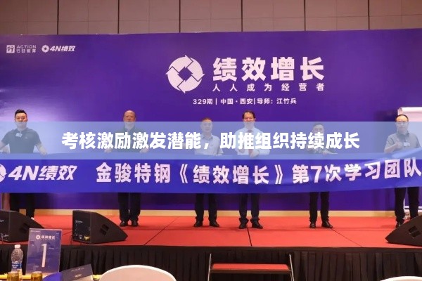 考核激励激发潜能，助推组织持续成长