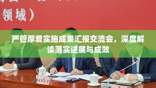 严管厚爱实施成果汇报交流会，深度解读落实进展与成效