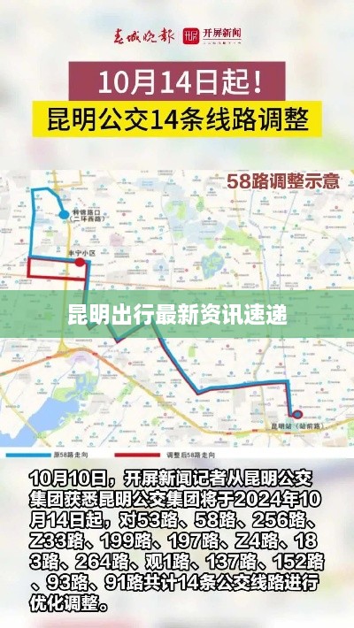昆明出行最新资讯速递