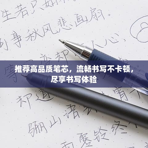 推荐高品质笔芯，流畅书写不卡顿，尽享书写体验