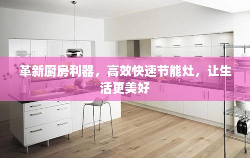 革新厨房利器，高效快速节能灶，让生活更美好