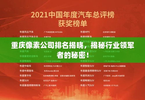 重庆像素公司排名揭晓，揭秘行业领军者的秘密！