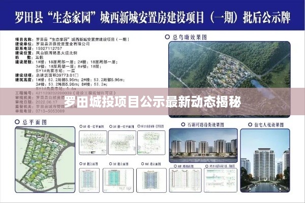 罗田城投项目公示最新动态揭秘