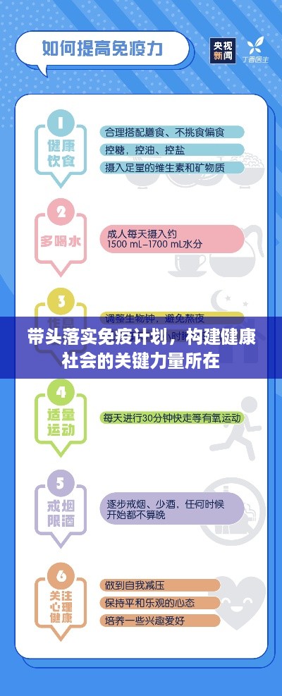 带头落实免疫计划，构建健康社会的关键力量所在