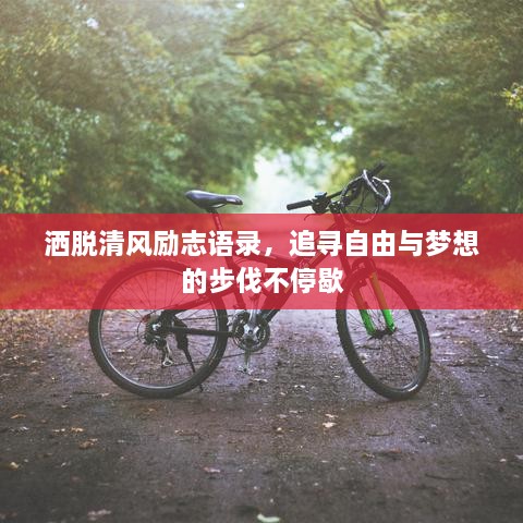 洒脱清风励志语录，追寻自由与梦想的步伐不停歇